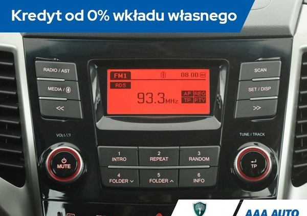 SsangYong Tivoli cena 43000 przebieg: 131390, rok produkcji 2016 z Okonek małe 301